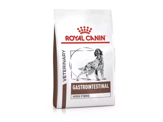 Фото - ветеринарні корми Royal Canin GASTRO INTESTINAL HIGH FIBRE лікувальний корм із підвищеним вмістом клітковини для собак при порушеннях травлення