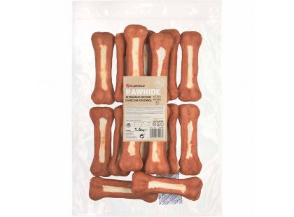 Фото 3 -  ласощі Flamingo Ласощі для собак ЖУВАЛЬНІ КІСТОЧКИ З М'ЯСОМ КРОЛИКА