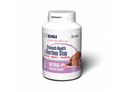 Фото 2 -  для желудочно-кишечного тракта (ЖКТ) Gigi (Гиги) Stomach Health & Diarrhea Stop таблетки для нормализации работы кишечника, адсорбент с противодиарейным свойством