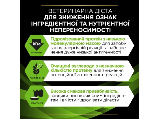 Фото - ветеринарные корма Purina Pro Plan (Пурина Про План) Veterinary Diets HA Hypoallergenic сухой лечебный корм для кошек при аллергии