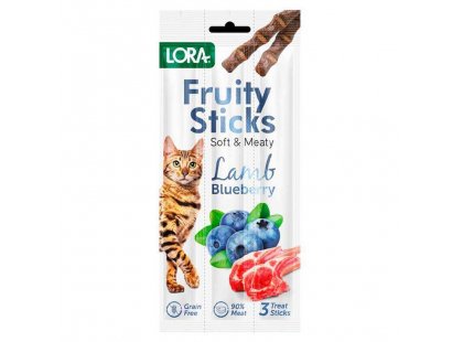 Фото - лакомства Lora Fruity Sticks Lamb and Blueberry лакомства для взрослых кошек ЯГНЕНОК И ЧЕРНИКА