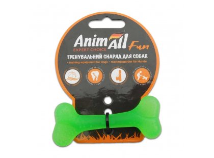 Фото - AnimAll Fun игрушка для собак КОСТЬ, зеленый игрушки AnimAll Fun игрушка для собак КОСТЬ, зеленый