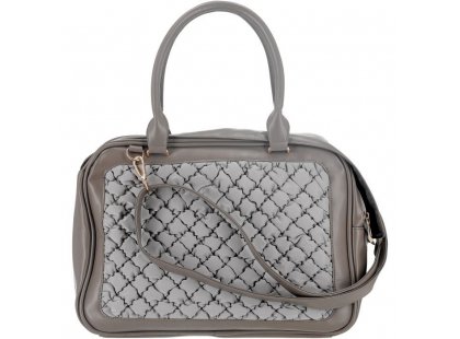 Фото 2 -  переноски, сумки, рюкзаки Misoko&Co (Мисоко и Ко) Дорожная сумка для собак 40195, серый