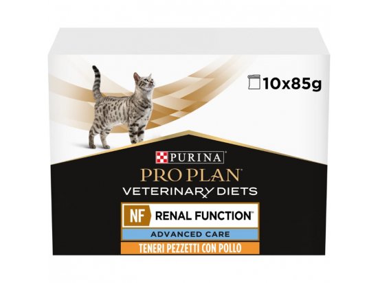 Фото - ветеринарные корма Purina Pro Plan (Пурина Про План) Veterinary Diets NF Renal Function Advanced Care Chicken влажный корм для кошек c заболеваниями почек КУРИЦА