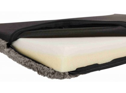 Фото 5 -  лежаки, матраси, килимки та будиночки Trixie Vital Mattress Bendson ортопедичний лежак для собак, світло-сірий