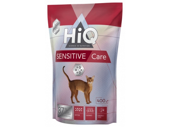 Фото - сухой корм HiQ Sensitive Care корм для кошек с чувствительным пищеварением