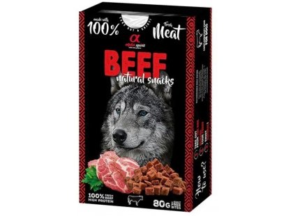 Фото - Alpha Spirit Natural Snacks Beef лакомство для собак ГОВЯДИНА лакомства Alpha Spirit Natural Snacks Beef лакомство для собак ГОВЯДИНА