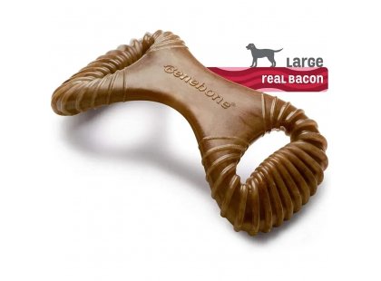 Фото 2 -  игрушки Benebone Dental Chew Bacon жевательная игрушка для собак КОСТЬ, вкус БЕКОНА
