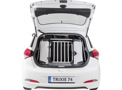 Фото 10 -  аксесуари в авто Trixie Universal Rear Car Grid Універсальні задні автомобільні грати (13201)