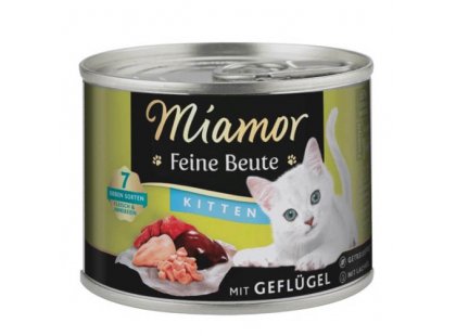 Фото - Miamor Feine Beute Kitten mit Geflügel беззерновой влажный корм для котят ПТИЦА влажный корм (консервы) Miamor Feine Beute Kitten mit Geflügel беззерновой влажный корм для котят ПТИЦА