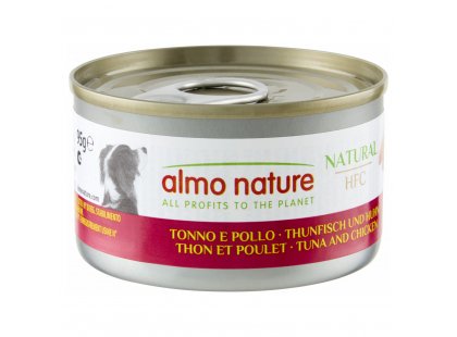 Фото - Almo Nature HFC NATURAL TUNFISH & CHICKEN консерви для собак ТУНЕЦЬ та КУРКА вологий корм (консерви) Almo Nature HFC NATURAL TUNFISH & CHICKEN консерви для собак ТУНЕЦЬ та КУРКА