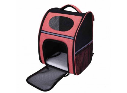 Фото - переноски, сумки, рюкзаки Senful 2-in-1 Deluxe Pet Backpack рюкзак-переноска для собак та кішок, рожевий