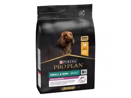 Фото - сухий корм Purina Pro Plan (Пуріна Про План) Dog Small & Mini Adult 9+ Корм для собак дрібних порід старше 9 років КУРКА