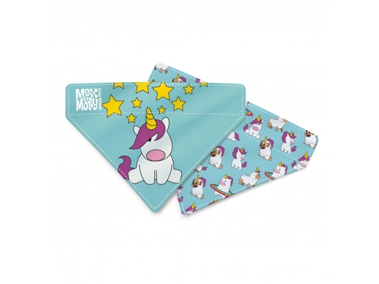 Фото - амуниция Max & Molly Urban Pets Bandana бандана на ошейник для собак Unicorn