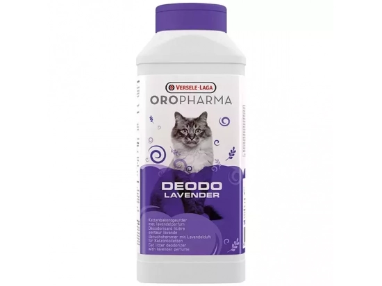 Фото - Versele-Laga Oropharma (Орофарма) Deodo Lavender дезодорант для кошачьего туалета ЛАВАНДА удаление запахов, пятен и шерсти Versele-Laga Oropharma (Орофарма) Deodo Lavender дезодорант для кошачьего туалета ЛАВАНДА