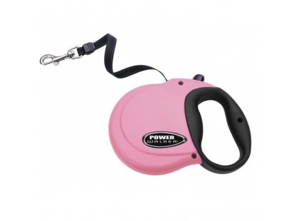 Фото - Power Walker рулетка-поводок MINI, розовый рулетки Power Walker рулетка-поводок MINI, розовый