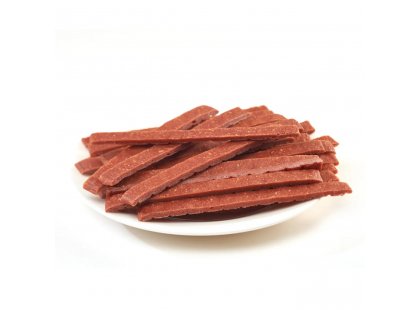 Фото 2 -  лакомства Wanpy (Ванпи) Soft Duck Jerky Strips лакомство для собак полоски, ФИЛЕ УТКИ ВЯЛЕНОЕ