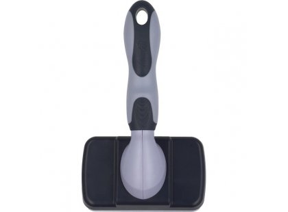 Фото 5 -  для вичісування AnimAll Щітка-пуходерка самоочищаюча для собак і котів