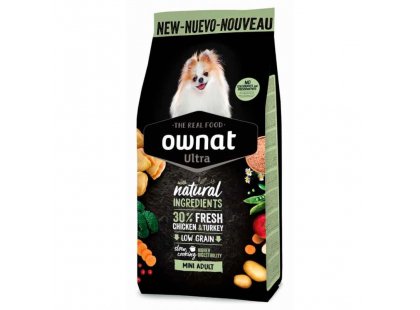 Фото - Ownat Ultra Mini Chicken&Turkey сухой корм для собак мелких пород КУРИЦА и ИНДЕЙКА сухой корм Ownat Ultra Mini Chicken&Turkey сухой корм для собак мелких пород КУРИЦА и ИНДЕЙКА
