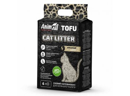 Фото 2 -  наполнители AnimAll TOFU (ТОФУ) СОЕВЫЙ наполнитель в туалет для кошек КЛАССИК (БЕЗ АРОМАТА)