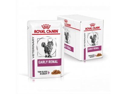 Фото - ветеринарні корми Royal Canin EARLY RENAL FELINE повнораціонний вологий корм для кішок при ранній стадії ниркової недостатності