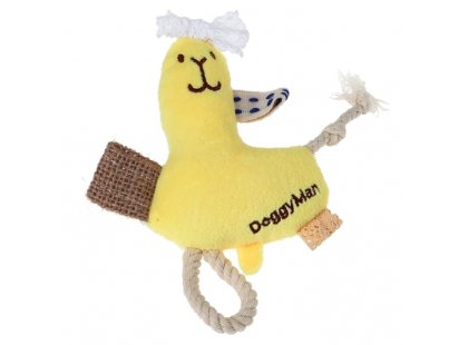 Фото 2 -  игрушки DoggyMan Fully Decorated Alpaca мягкая игрушка с пищалкой для собак АЛЬПАКА С ДЕКОРОМ