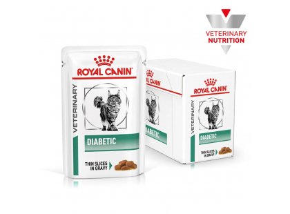 Фото - ветеринарные корма Royal Canin DIABETIC лечебные консервы для кошек с сахарным диабетом