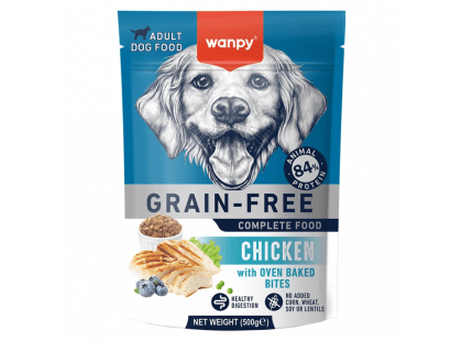Фото - Wanpy Adult Dog Grain Free Chicken сухой беззерновой корм для собак КУРИЦА сухой корм Wanpy Adult Dog Grain Free Chicken сухой беззерновой корм для собак КУРИЦА