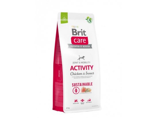 Фото - сухой корм Brit Care Dog Sustainable Activity Chicken & Insect сухой корм для собак с повышенной активностью КУРИЦА и НАСЕКОМЫЕ