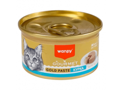 Фото - Wanpy Gourmet Gold Paste Chicken влажный корм для кошек КУРИЦА, паштет влажный корм (консервы) Wanpy Gourmet Gold Paste Chicken влажный корм для кошек КУРИЦА, паштет