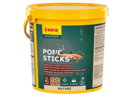 Фото - Sera Pond Sticks корм для крупных прудовых рыб, палочки корм для рыб Sera Pond Sticks корм для крупных прудовых рыб, палочки