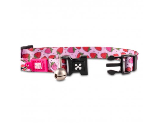 Фото - шлейки, ошейники Max & Molly Urban Pets Smart ID Cat Collar ошейник для кошек с QR-кодом Strawberry Dream