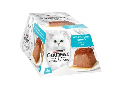 Фото - Gourmet Revelations Nuna влажный корм для кошек, мусс ТУНЕЦ влажный корм (консервы) Gourmet Revelations Nuna влажный корм для кошек, мусс ТУНЕЦ