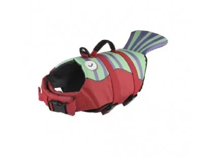 Фото 2 -  рятувальні жилети Fovis Derby Fish Design рятувальний жилет для собак, червоний