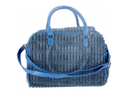 Фото 2 -  переноски, сумки, рюкзаки Misoko&Co (Мисоко и Ко) Дорожная сумка для собак 41523, темно-синий