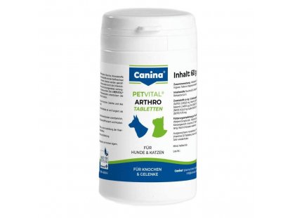 Фото - для костей и суставов (опорно-двигательного аппарата) Canina (Канина) Petvital Arthro-Tabletten Петвиталь Артро-табс - для суставов собак