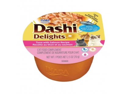 Фото - Inaba Dashi Delights Tuna & Salmon лакомство для кошек ТУНЕЦ и ЛОСОСЬ лакомства Inaba Dashi Delights Tuna & Salmon лакомство для кошек ТУНЕЦ и ЛОСОСЬ
