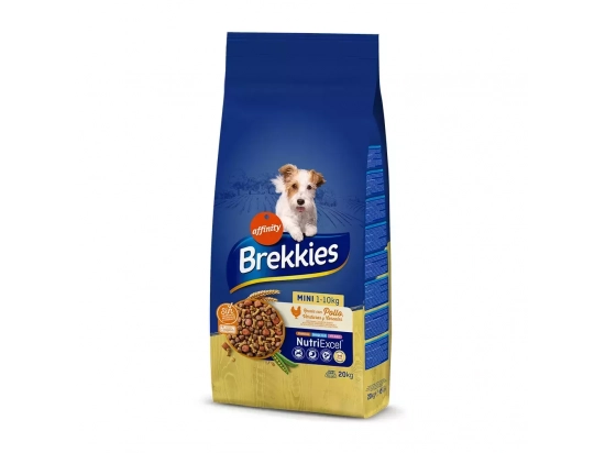 Фото - сухий корм Brekkies (Бреккіс) Excel Dog Mini Adult корм для дорослих собак малих порід (вагою від 1 до 10 кг)