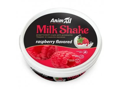Фото - AnimAll MilkShake лакомство для кошек и собак МАЛИНА корм и лакомства AnimAll MilkShake лакомство для кошек и собак МАЛИНА