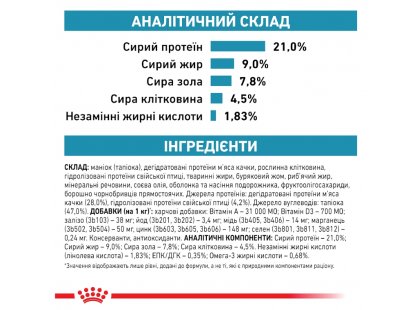 Фото 3 -  ветеринарні корми Royal Canin SENSITIVITY CONTROL SC21 (СЕНСИТИВІТИ КОНТРОЛ) сухий лікувальний корм для собак