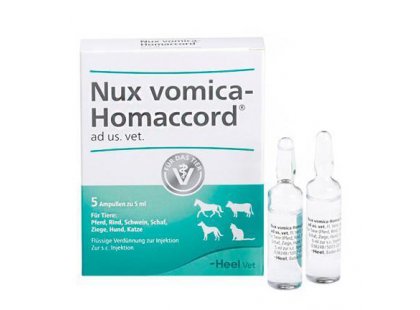 Фото - Категории Heel Nux vomica-Homaccord (Нукс Вомика Гомакорд) препарат для нормализации работы ЖКТ у животных