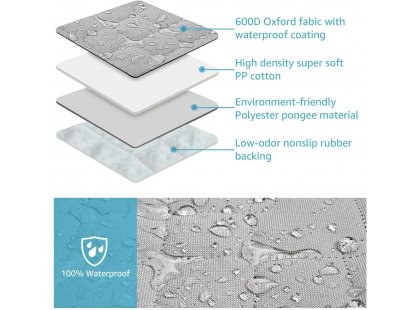 Фото 4 -  аксессуары в авто Senful Lassie Dog чехол для автомобильного сидения с сетчатым визуальным окном, серый