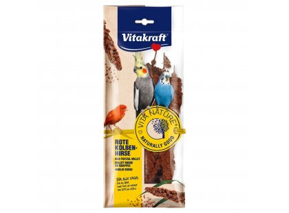 Фото - Vitakraft Vita Nature Red Foxtail Millet лакомство для декоративных попугаев ЧУМИЗА лакомства для птиц Vitakraft Vita Nature Red Foxtail Millet лакомство для декоративных попугаев ЧУМИЗА