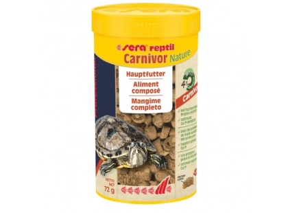 Фото - Sera REPTIL PROFESSIONAL CARNIVOR NATURE корм для плотоядных рептилий, гранулы корм для черепах Sera REPTIL PROFESSIONAL CARNIVOR NATURE корм для плотоядных рептилий, гранулы