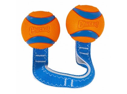 Фото - CHUCKIT Ultra Duo Tug игрушка для собак 2 МЯЧА С РЕМНЕМ игрушки CHUCKIT Ultra Duo Tug игрушка для собак 2 МЯЧА С РЕМНЕМ