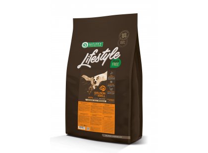 Фото 2 -  сухий корм Natures Protection Lifestyle GRAIN FREE JUNIOR SALMON & KRILL корм для цуценят від 3 до 12 місяців