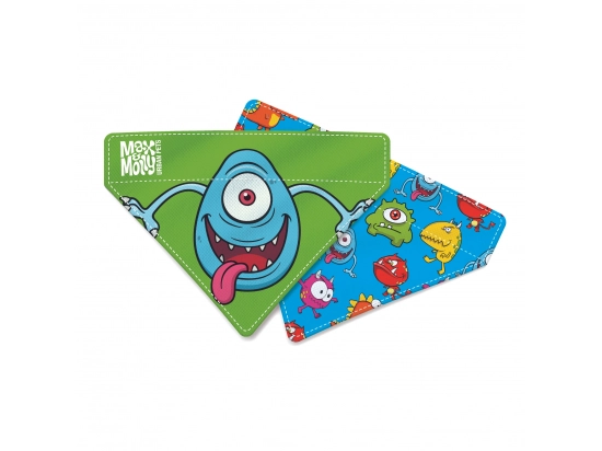 Фото - Max & Molly Urban Pets Bandana бандана на нашийник для собак Little Monster амуніція Max & Molly Urban Pets Bandana бандана на нашийник для собак Little Monster