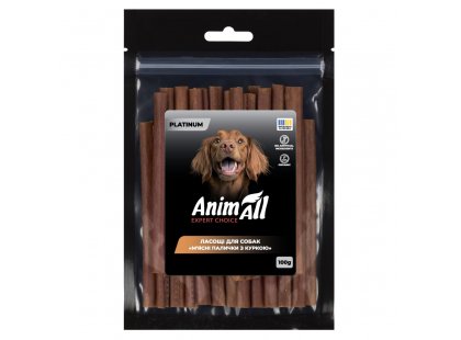 Фото - AnimAll Platinum лакомство для собак МЯСНЫЕ ПАЛОЧКИ С КУРИЦЕЙ лакомства AnimAll Platinum лакомство для собак МЯСНЫЕ ПАЛОЧКИ С КУРИЦЕЙ