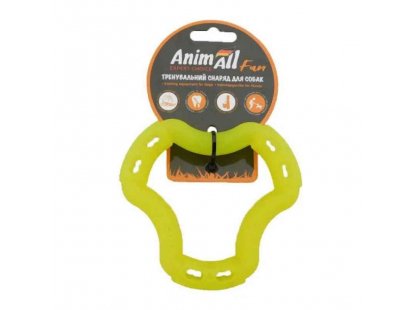 Фото - AnimAll Fun іграшка для собак КІЛЬЦЕ 6 СТОРІН, жовте іграшки AnimAll Fun іграшка для собак КІЛЬЦЕ 6 СТОРІН, жовте