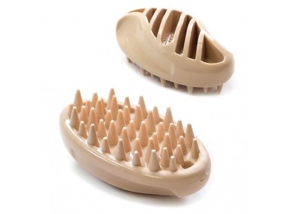 Фото - DoggyMan Rubber Brush Mini силиконовая щетка для вычесывания собак и котов расчески, щетки, грабли DoggyMan Rubber Brush Mini силиконовая щетка для вычесывания собак и котов